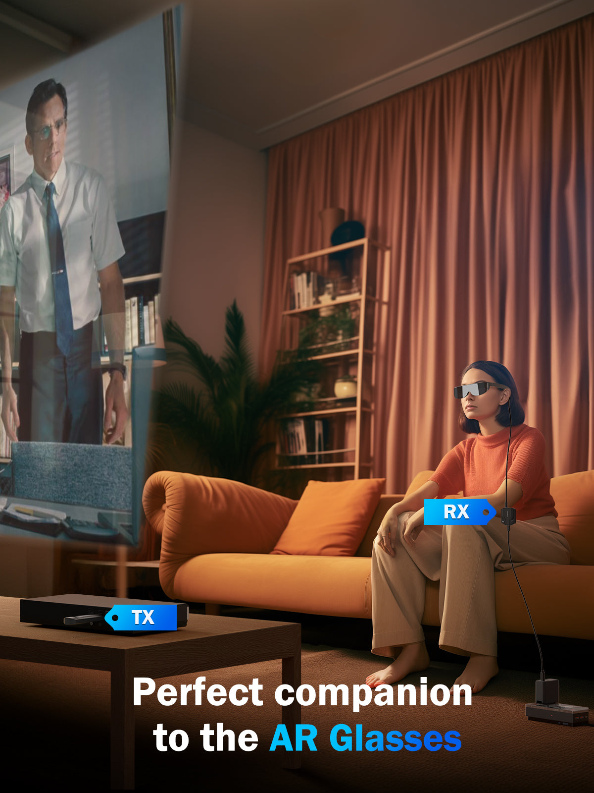 Lemorele P30 Wireless HDMI to USB-C Adapter AR glasses (like Nreal Air and Rokid Air), gaming consoles (such as PS4, PS5, Xbox), and portable gaming systems (like Switch and Steam Deck)