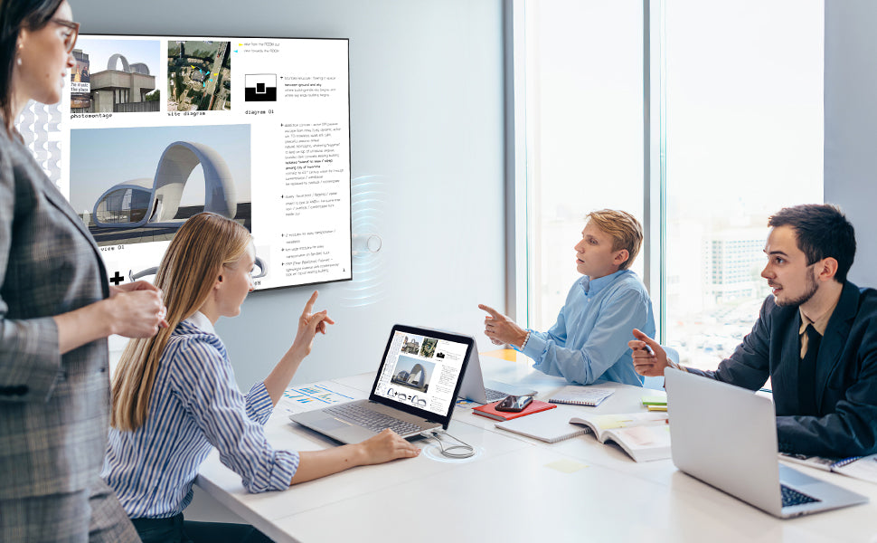 Lemorele P100 Lemorele HDMI Wireless Transmitter and Receiver,5G 2.4G HDMI Funk HDMI Funkübertragung,1080P HDMI Drahtlos Übertragen HDMI Kabellos Übertragen für Streaming Video Audio von Laptop zu HDTV, Projektor