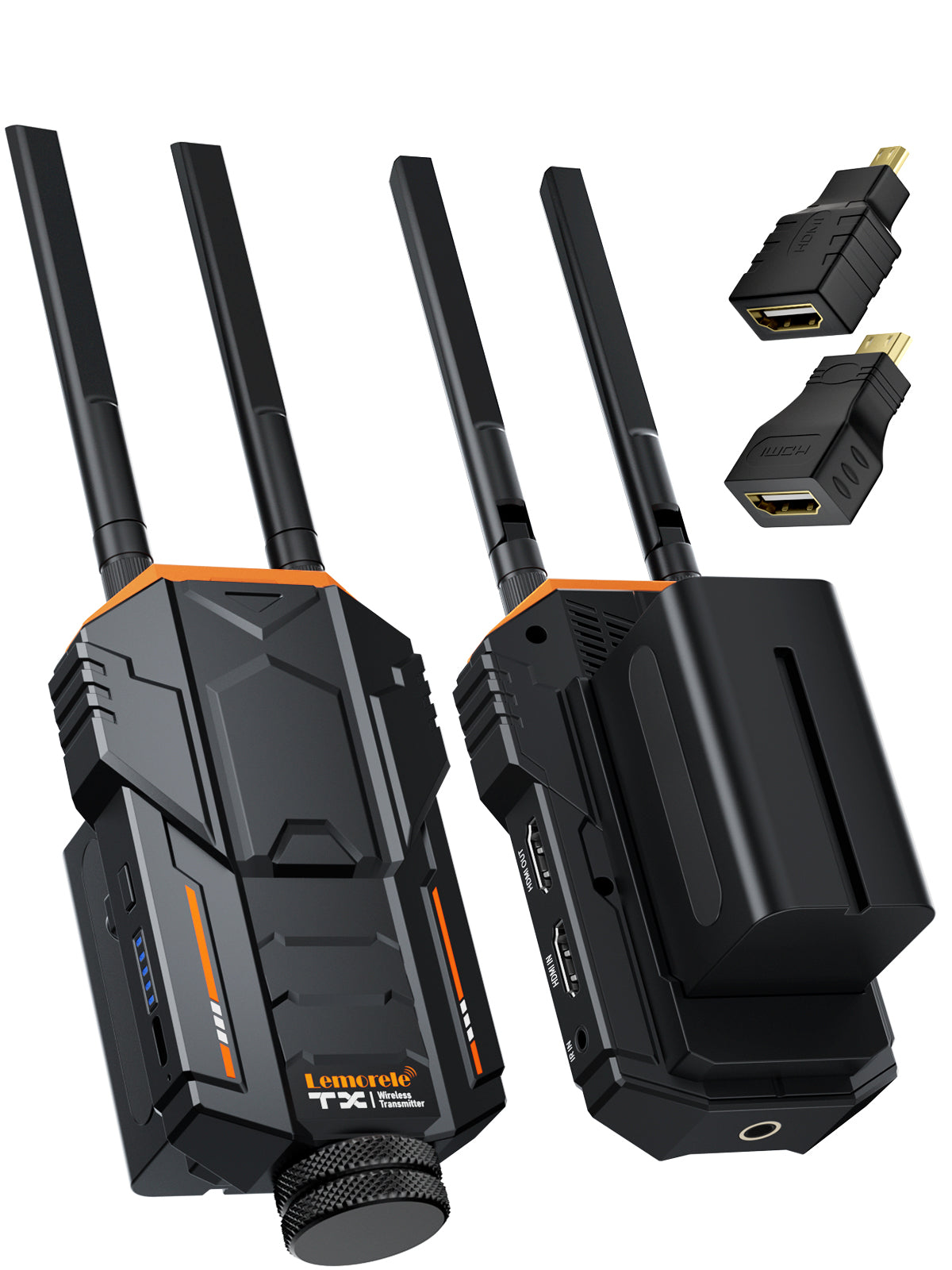 Lemorele R100Plus with 2 Lithium Batteries  200Meter WirelessVideoTransmission