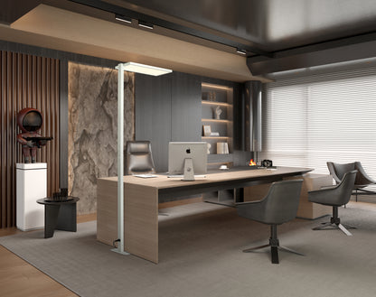 LED Floor Lamp 70W White Coating  Dimmerable  Model HFR-M0001-070-TC002 White