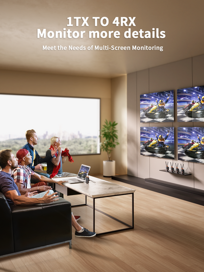 Lemorele R100Plus with 2 Lithium Batteries  200Meter WirelessVideoTransmission