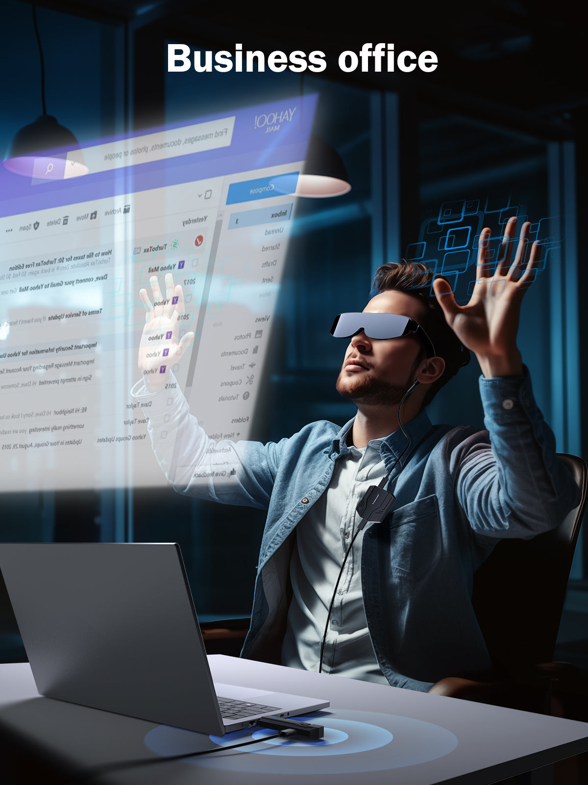 Lemorele P30 Wireless HDMI to USB-C Adapter AR glasses (like Nreal Air and Rokid Air), gaming consoles (such as PS4, PS5, Xbox), and portable gaming systems (like Switch and Steam Deck)