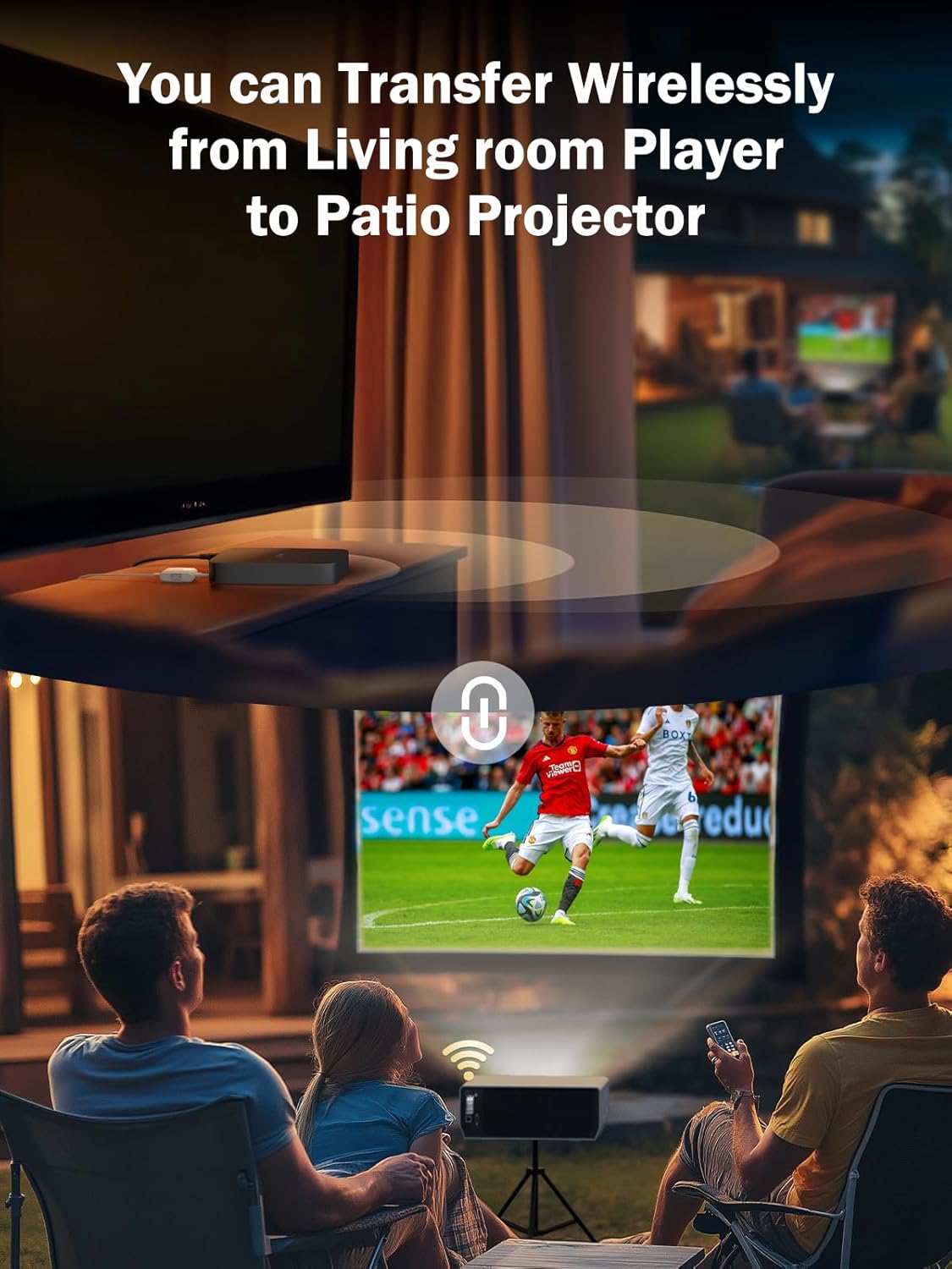 P200 HDMI TX + HDMI RX  HDMI Wireless Transmitter Receiver P200,50M HDMI Funkübertragung Supports 8 TXs to 1 RX,FHD HDMI Drahtlos übertragen HDMI Dongle für Streaming Datei Video from Laptop,PC to HDTV/Projektor