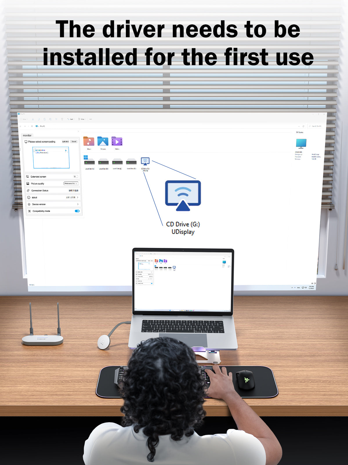 Lemorele G60  USB-A TX Wireless Presentation Kits
