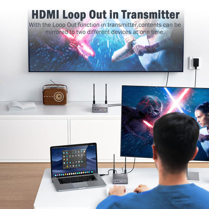 Lemorele R15 HDMI Wireless Extender