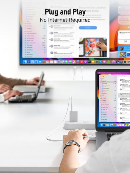 Lemorele P100 Lemorele HDMI Wireless Transmitter and Receiver,5G 2.4G HDMI Funk HDMI Funkübertragung,1080P HDMI Drahtlos Übertragen HDMI Kabellos Übertragen für Streaming Video Audio von Laptop zu HDTV, Projektor